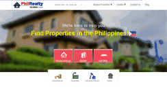 Desktop Screenshot of philrealtyglobal.com