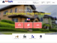 Tablet Screenshot of philrealtyglobal.com